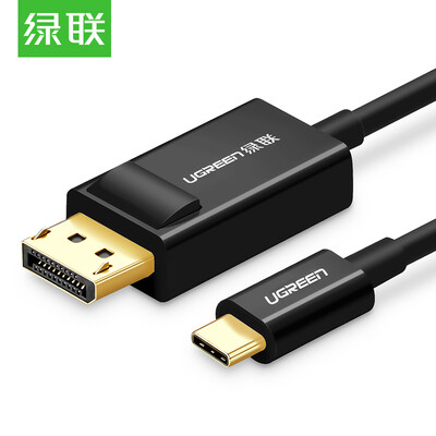 

Green Link Type-C docking station USB-C to DP converter 4K HD adapter cable data cable Apple MacBook projection expansion docking display 15 meters 50994 black