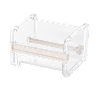 

Durable Tape Dispenser Desktop Tape Cutter Stationery Storage Box Organizer