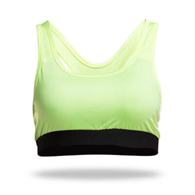 

Womens Sports Bra Full Coverage Racerback Removable Padded Wire Free Quickdry Running Yoga Underwear