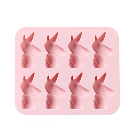 

Unicorn Cake Jelly Cookies Soap Mold Chocolate Baking Mould Tray Wax Ice Cube