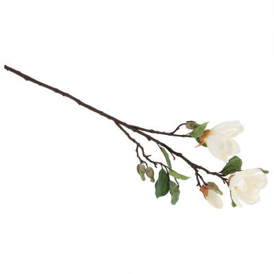 

Greensen Artificial Flower Simulation Mangnolia Bouquet Home Office Wedding Party Decor