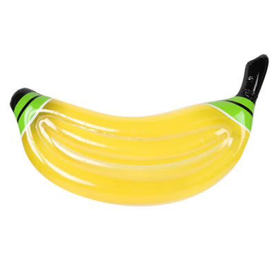 

Greensen Summer Banana Shape Inflatable Swimming Pool Floating Row Raft Adult Floating Water Bed