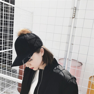 

New street trend BF style cap female star same fashion hoop Yuansu street dance baseball cap wholesale