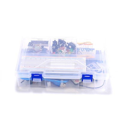 

TJ2560 Learning Main Development Board Expansion Board Breadboard Set for Arduino - Blue Black