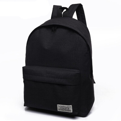 

For College Student 2018 Daypack Men Mochila black Travel Rucksack Teenagers School Backpack Bags Casual Canvas Male