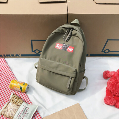 

ins fengbf Japanese school bag female high-China version of the ancient sense of college students simple Sen family backpack campu