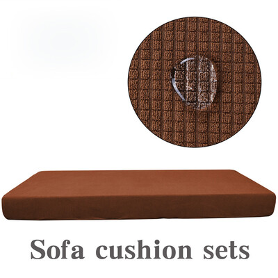 

Gobestart 1-4 Seats Waterproof Sofa Seat Cushion Cover Couch Stretchy Slipcovers Protector