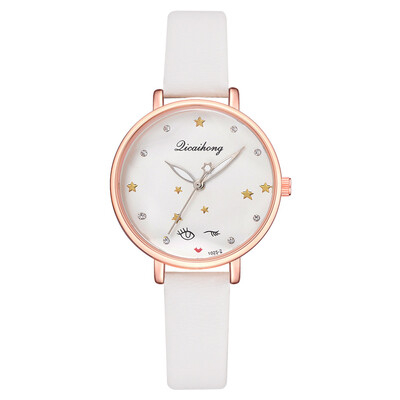 

Personality student casual quartz watch female temperament wild ladies watch