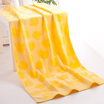 

Bamboo Fiber Towel Apple Pattern New Style Quick Drying Strong Water Absorption Soft Comfortable Household Bath Towel