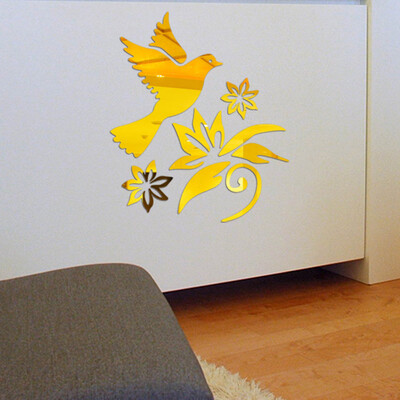 

〖Follure〗Modern Mirror Style Removable Decal Art Mural Wall Sticker Home Room DIY GD