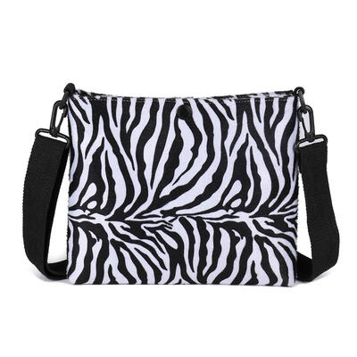 

Winter Leopard Zebra Bags Pattern Velvet Crossbody Shoulder Bag for Women