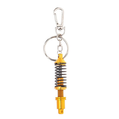 

〖Follure〗1pc Refit Spring Shock Absorber Tuning Auto Car Parts Key Chain Keychain Keyring