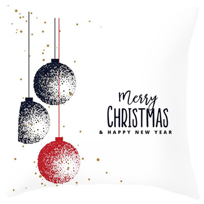 

Siaonvr Christmas Elk Santa Claus Pillow Case Sofa Car Throw Cushion Covers Home Decor