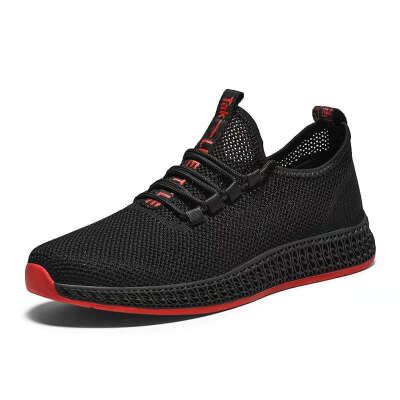 

PUIMENTIUA 2019 Men Sneakers Breathable Casual No-slip Men Vulcanize Shoes Male Air Mesh Lace up Wear-resistant Shoes masculino