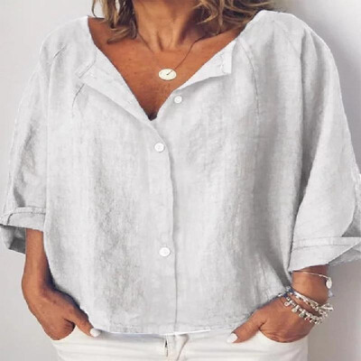 

2019 AliExpress wish Amazon eBay explosion models long-sleeved ladies shirt a large number of stock blue
