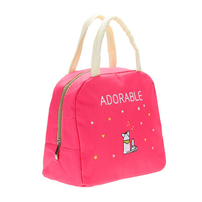 

Cartoon Print Handy Thickness Insulated Picnic School Lunch Bag