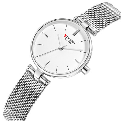

RM Small Dial Net With Watch Waterproof Ultra Thin Fashion Watch Female Watch