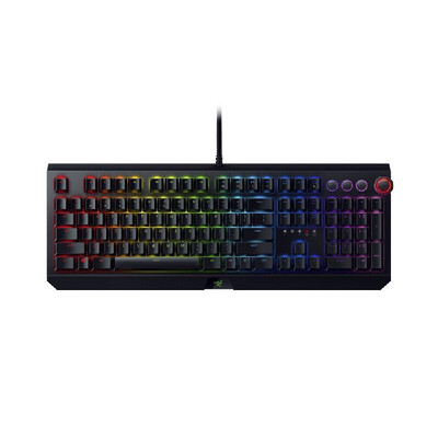 

Razer BlackWidow Elite Mechanical Keyboard Gaming 104 Keys RGB Wired Keyboard Instant Trigger Chroma Colorful Light HyperShift Bla