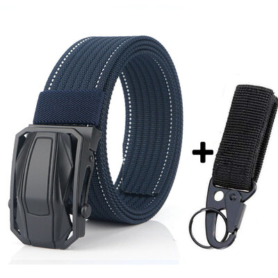 

High Quality Military Equipment Canvas Belt For Men Tactical Designer Jeans Belt Nylon Strap Sports Car Design Buckle Waist Belt