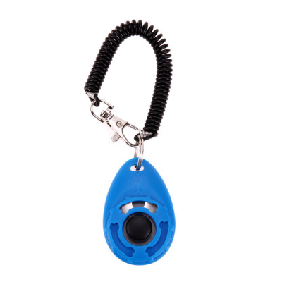 

1pc Pet Trainer Pet Dog Training Adjustable Sound Key Chain Dog Clicker