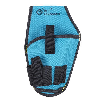 

Electronic Drill Bag Waist Tool Pockets Pouch Organizer Oxford Canvas Drill Waist Bag Pocket Wearable & Waterproof for Ca