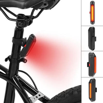 

Greensen Outdoor Waterpoof Plastic USB Bike Front Head Light Bicycle Tail Safety Lamp Mount Kit