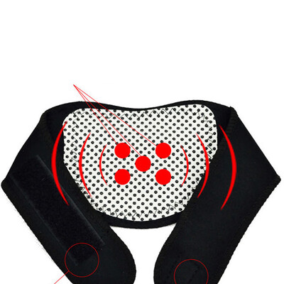 

Magnetic Neck Back Strap Posture Support Therapy Cervical Vertebra Cloth Heating