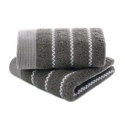 

Wave Cross Stripe Face Towels Water Absorbsent Towels Extra Soft Full Cotton Washing Clearance