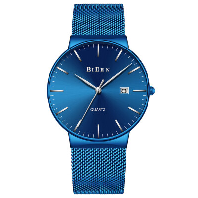 

BIDEN Biden fashion business network with mens watch large dial casual fashion quartz mens watch