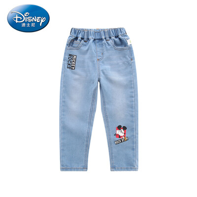 

Disney Disney self-employed childrens clothing boys childrens knit fashion denim trousers 2019 spring&summer new DA916889D01 light denim blue 140