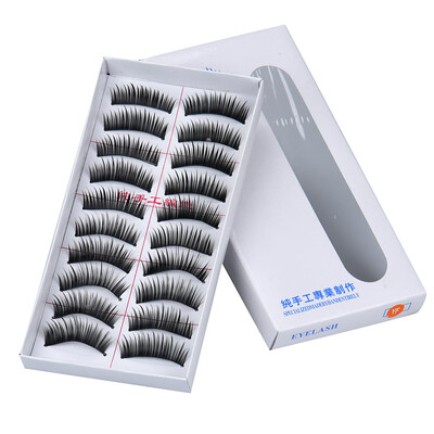 

〖Follure〗10Pairs Natural Long Eye Lashes Makeup Handmade Thick Fake False Eyelashes