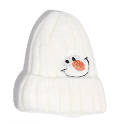 

Japanese cute cartoon wool hat women in autumn&winter fashion knitted hat hundred plus velvet warm hat man