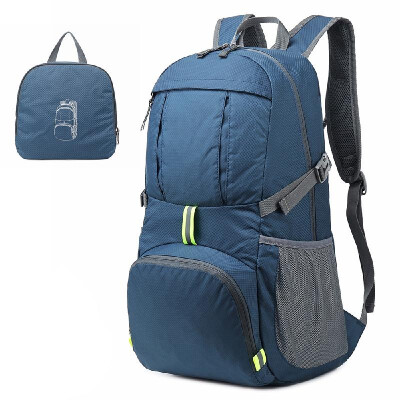 

35L Lightweight Folding Backpack Water Repellent Bag Pack for Camping Climbing Hiking Traveling Schooling