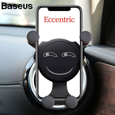 

Baseus Funny Car Holder For iPhone Samsung S9 Plus Huawei 360 Degree Air Vent Mount Car Phone Holder