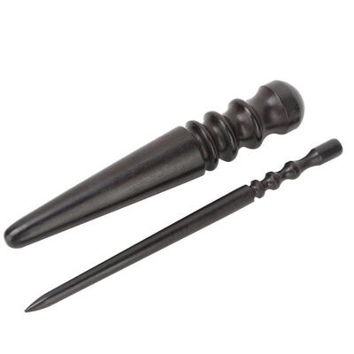 

Greensen 2pcs Leather Wood Edge Slicker Multi-Size Burnisher Leather Craft DIY Handworking Tool