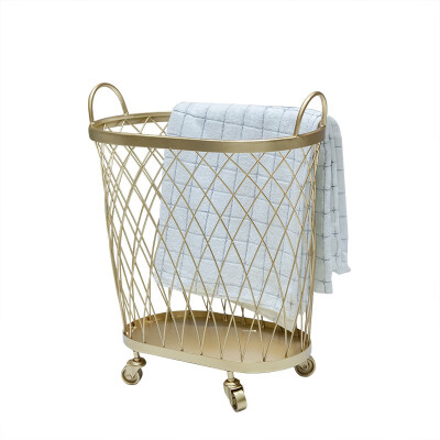 

YUEHONG Wrought iron storage basket storage basket home decoration 15410