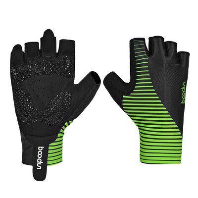 

Men Women Cycling Gloves With Shock Absorb Gel Pad Breathable Half Finger New