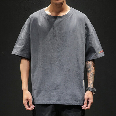 

Toponeto Mens Summer New Style Fashion Pure Short Sleeves Comfortable Pocket Blouse Top