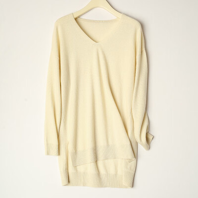 

Card&Geese cashmere sweater ladies v-neck autumn&winter models solid color short paragraph 10533