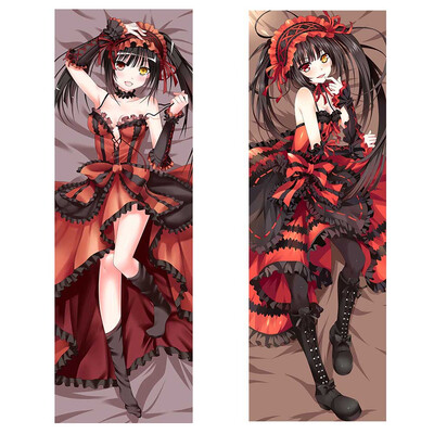 

Ailin Online Date A Live Kurumi Tokisaki Pillowcase Double-sided Anime Characters Decorative Pillow Cover for Home Sofa Decor