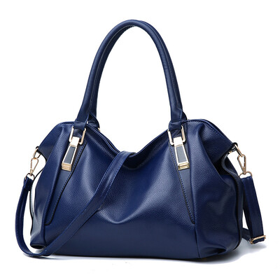 

A large quantity discount shoulder bag handbags new middle-aged ladies casual fashion soft bag Messenger bag