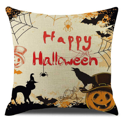 

〖Follure〗Halloween Pumpkin Pillow Cover Pillowcases Decorative Sofa Cushion Cover