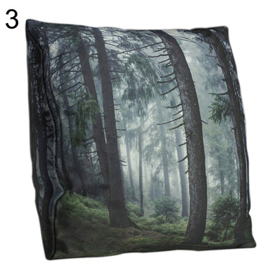

Double-sided Tree Star Sky Forest Pillow Case Cushion Cover Sofa Bed Car Decor