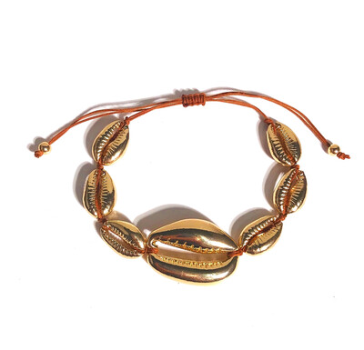 

bohemian gold Large Concha Puka Shell bracelet Necklace handmade women cowrie cowry seashell bracelet necklace jewelry
