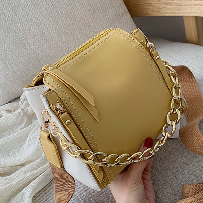 

Foreign style small bag women 2019 new wave Korean portable chain bucket bag fashion Joker Messenger bag