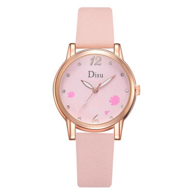 

High Quality Women Watches Simple Digital Dial Ladies Fashion Quartz Wristwatch Leather Strap Clock Casual Reloj Mujer