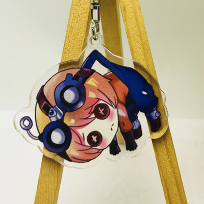

CAR-TOBBY Cartoon Identity V Acrylic keychain Fifth Personality Naib Subedar Tracy Reznik Fashion Funny Pendant Keyring