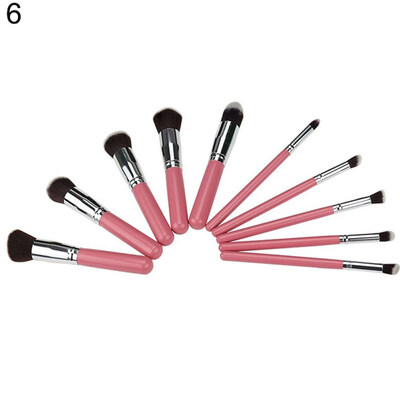 

10Pcs Professional Eyebrow Eyelash Lip Make Up Brushes Beauty Cosmetic Tools