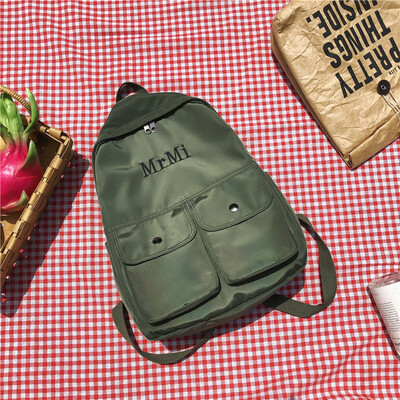 

Fashion Trendy Brand Shoulder Bag Girl Student Insfeng Bookbag Korean version High School Campus Harajuku Girl Backpack