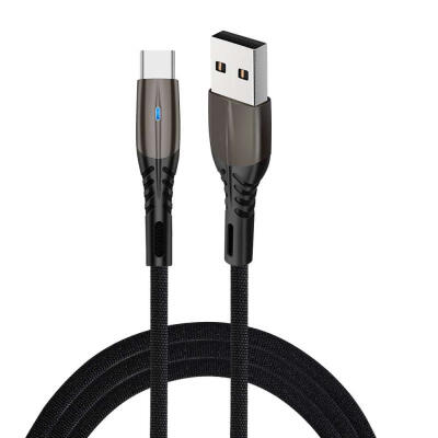 

New USB C Charger Cable Braided Fast Charging 3A Type C Data Sync Cord For Huawei Xiaomi Oppo Vivo-1m